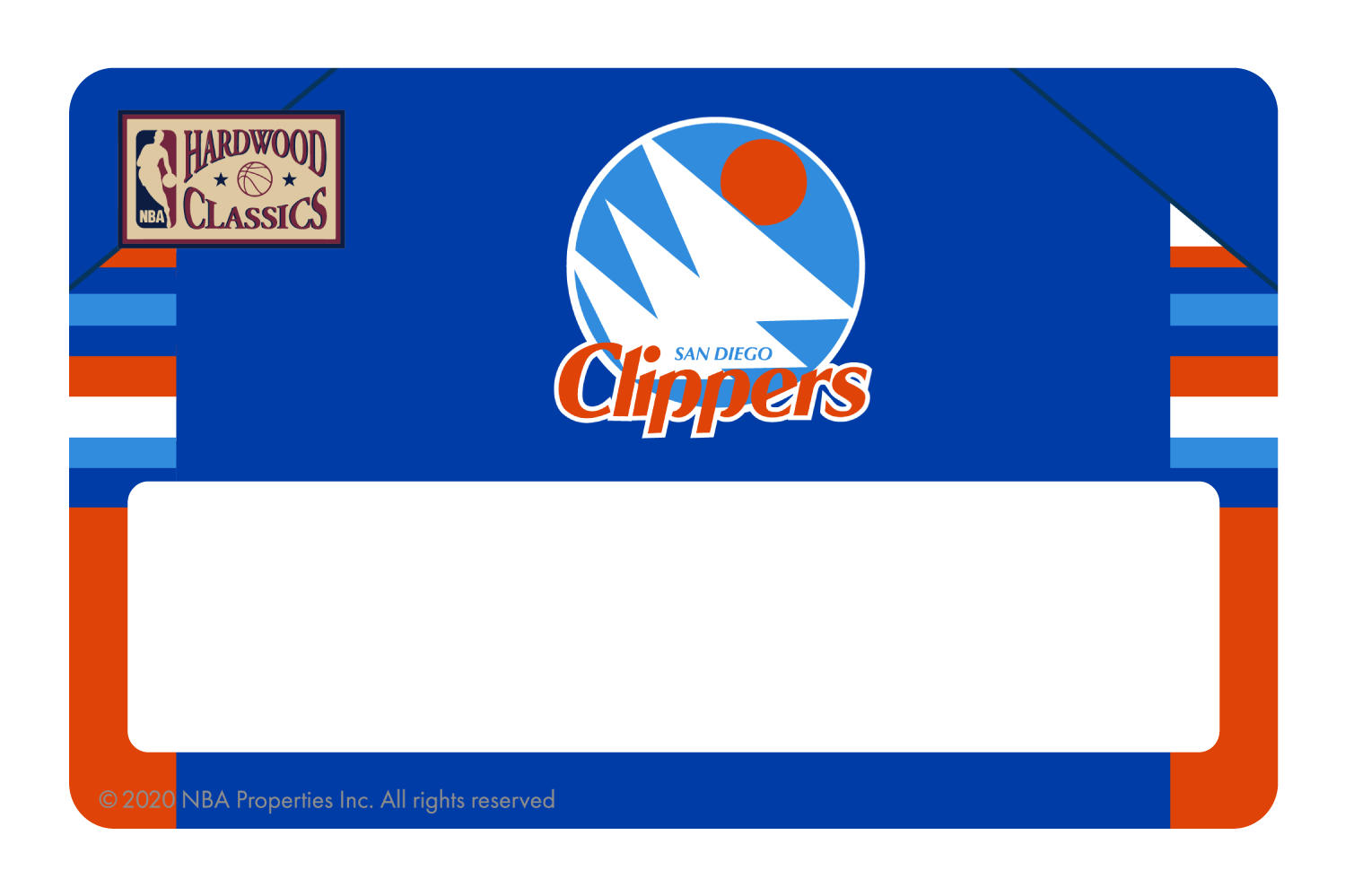LA Clippers: Home Warmups Hardwood Classics