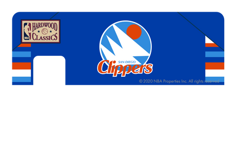 LA Clippers: Home Warmups Hardwood Classics - Card Covers - NBALAB - CUCU Covers