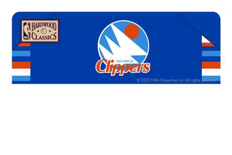 LA Clippers: Home Warmups Hardwood Classics - Card Covers - NBALAB - CUCU Covers