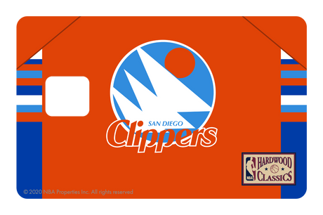 LA Clippers: Away Warmups Hardwood Classics - Card Covers - NBALAB - CUCU Covers