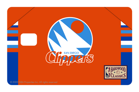 LA Clippers: Away Warmups Hardwood Classics - Card Covers - NBALAB - CUCU Covers