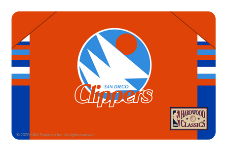 LA Clippers: Away Warmups Hardwood Classics - Card Covers - NBALAB - CUCU Covers