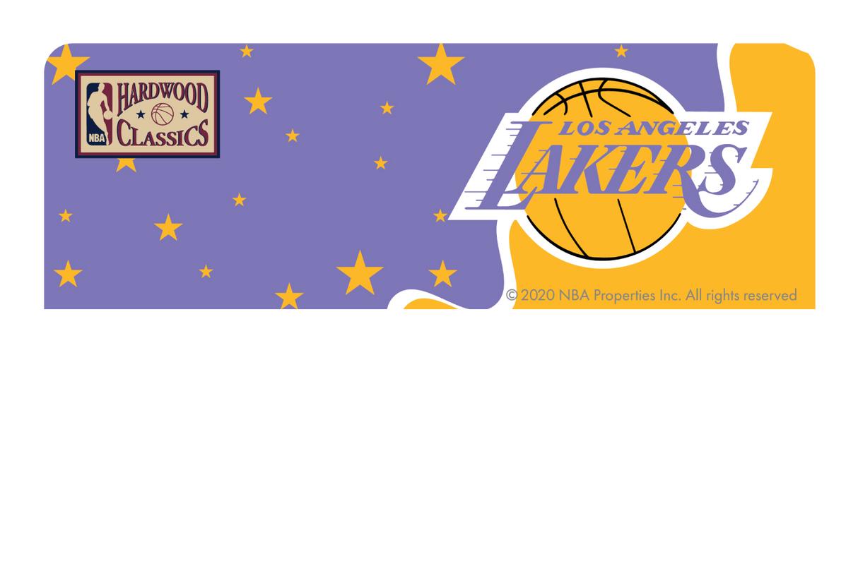 Los Angeles Lakers: Uptempo Hardwood Classics - Card Covers - NBALAB - CUCU Covers