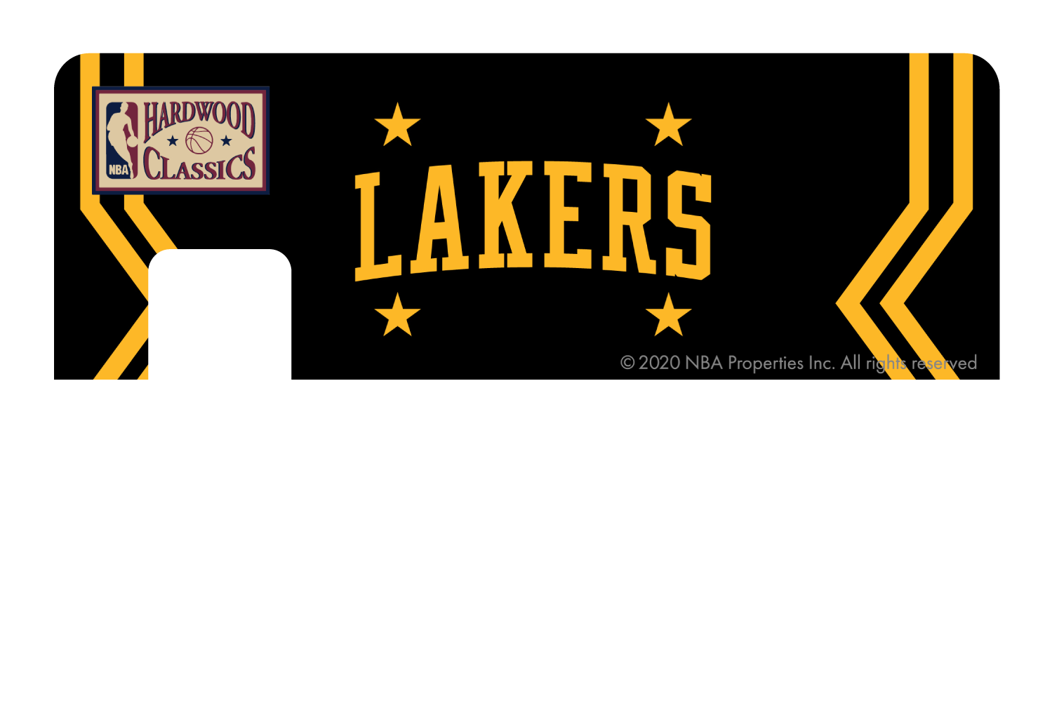 Los Angeles Lakers: Away Warmups Hardwood Classics