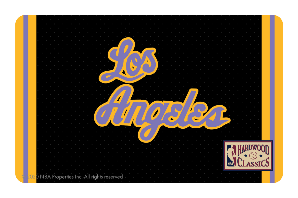 Los Angeles Lakers: Away Hardwood Classics