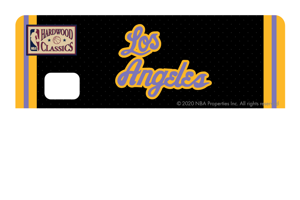 Los Angeles Lakers: Away Hardwood Classics - Card Covers - NBALAB - CUCU Covers