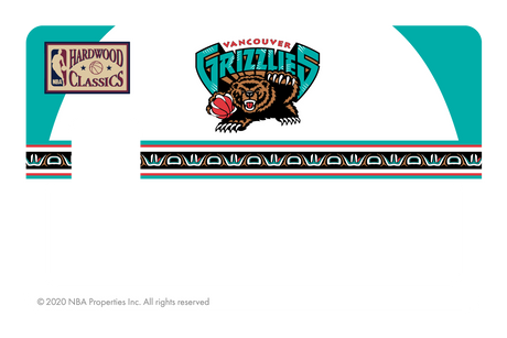 Memphis Grizzlies: Home Warmups Hardwood Classics - Card Covers - NBALAB - CUCU Covers