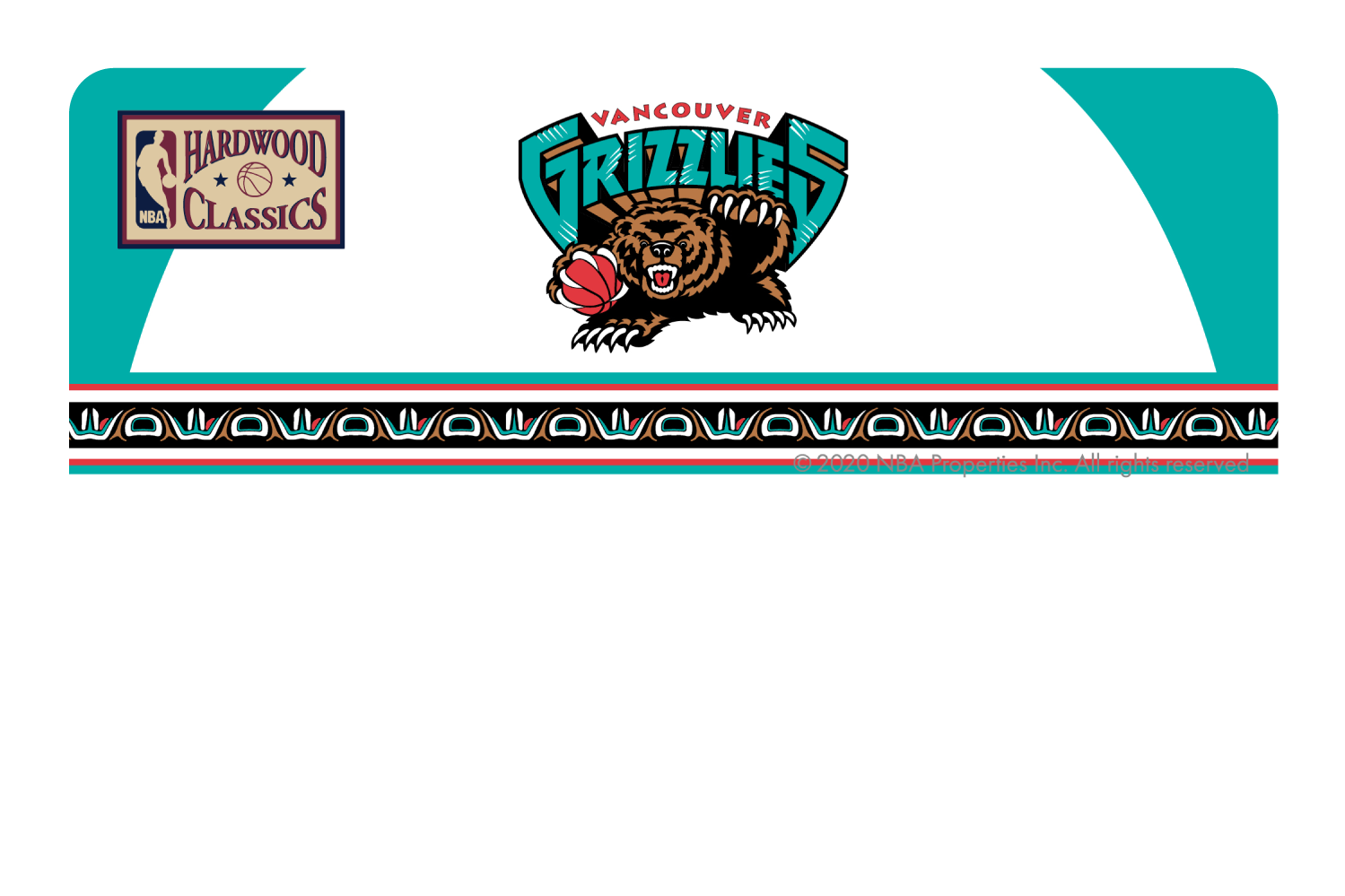 Memphis Grizzlies: Home Warmups Hardwood Classics