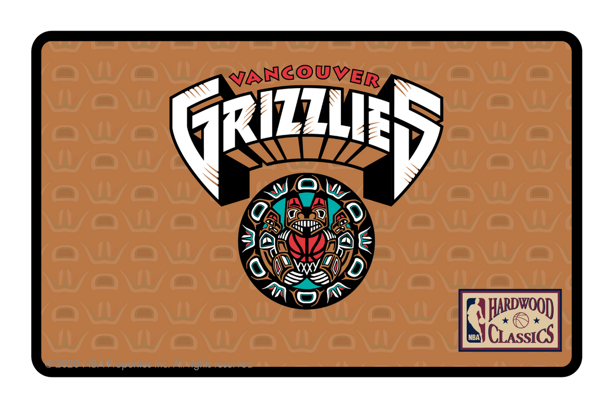 Credit Debit Card Skins | Cucu Covers - Customize Any Bank Card - Memphis Grizzlies: Retro Courtside Hardwood Classics, Full Cover / Small Chip