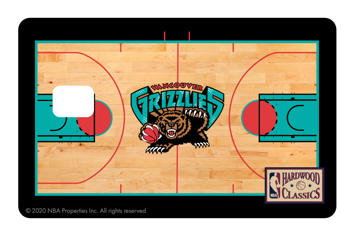 Memphis Grizzlies: Retro Courtside Hardwood Classics - Card Covers - NBALAB - CUCU Covers