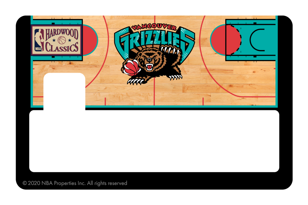 Memphis Grizzlies: Retro Courtside Hardwood Classics - Card Covers - NBALAB - CUCU Covers