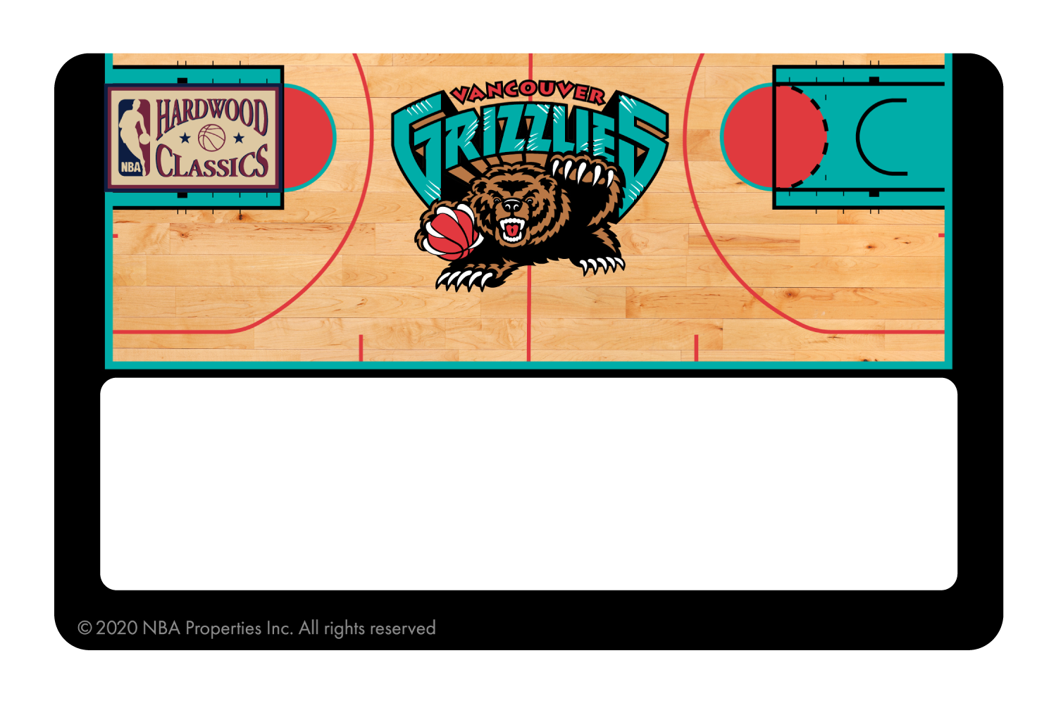 Memphis Grizzlies: Retro Courtside Hardwood Classics