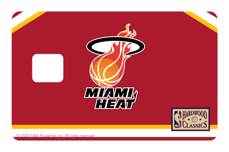 Miami Heat: Home Warmups Hardwood Classics - Card Covers - NBALAB - CUCU Covers