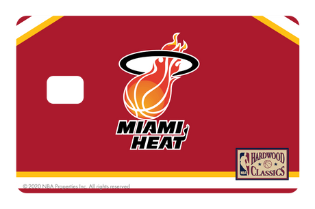 Miami Heat: Home Warmups Hardwood Classics - Card Covers - NBALAB - CUCU Covers