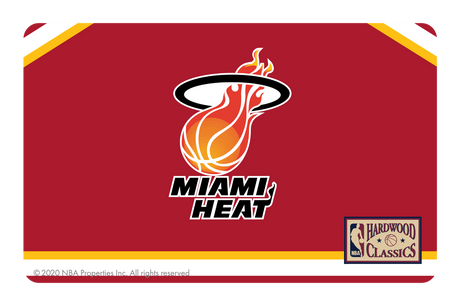 Miami Heat: Home Warmups Hardwood Classics - Card Covers - NBALAB - CUCU Covers