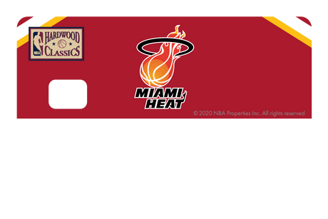 Miami Heat: Home Warmups Hardwood Classics - Card Covers - NBALAB - CUCU Covers