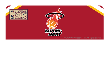 Miami Heat: Home Warmups Hardwood Classics - Card Covers - NBALAB - CUCU Covers