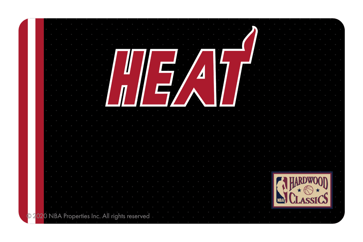 Miami Heat: Away Hardwood Classics - Card Covers - NBALAB - CUCU Covers