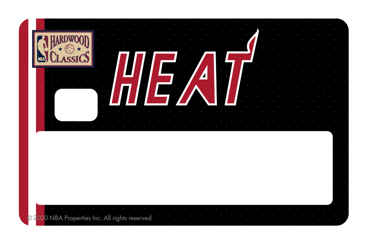 Miami Heat: Away Hardwood Classics - Card Covers - NBALAB - CUCU Covers