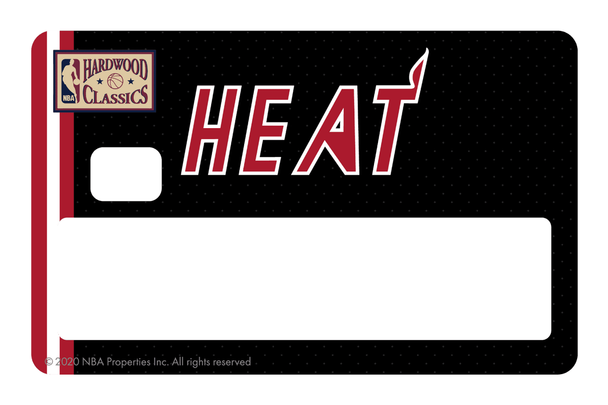 Miami Heat: Away Hardwood Classics - Card Covers - NBALAB - CUCU Covers