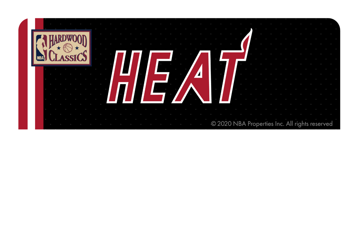 Miami Heat: Away Hardwood Classics - Card Covers - NBALAB - CUCU Covers