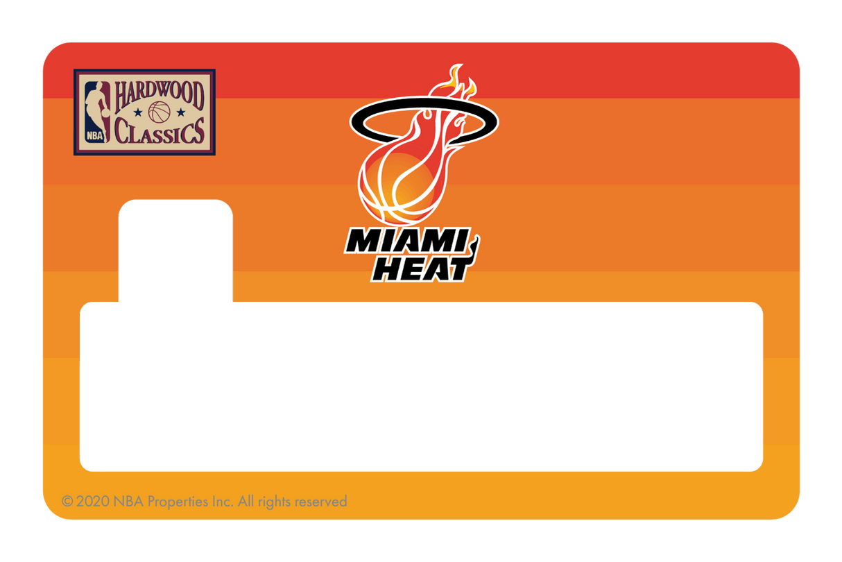 Miami Heat: Throwback Hardwood Classics - Card Covers - NBALAB - CUCU Covers