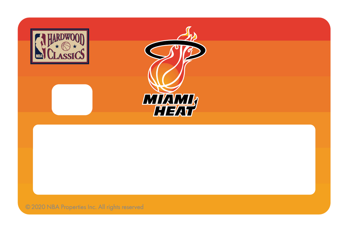 Miami Heat: Throwback Hardwood Classics - Card Covers - NBALAB - CUCU Covers