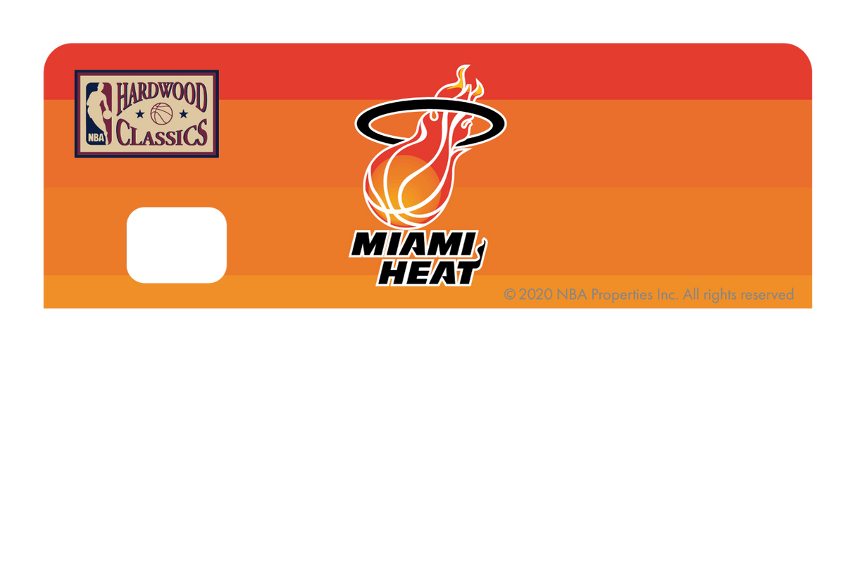 Miami Heat: Throwback Hardwood Classics - Card Covers - NBALAB - CUCU Covers