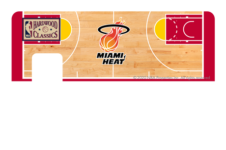 Miami Heat: Retro Courtside Hardwood Classics - Card Covers - NBALAB - CUCU Covers