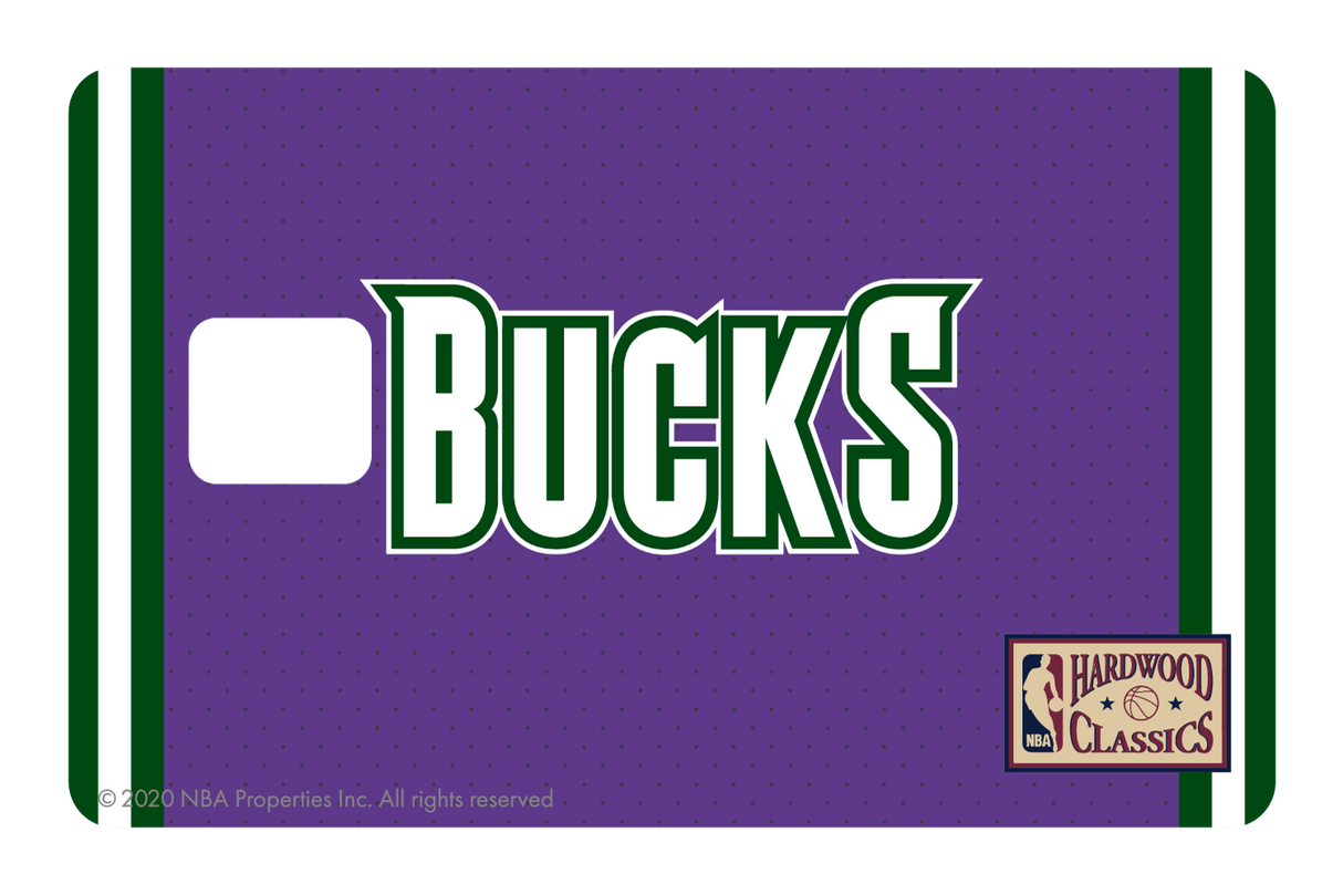 Milwaukee Bucks: Away Hardwood Classics - Card Covers - NBALAB - CUCU Covers