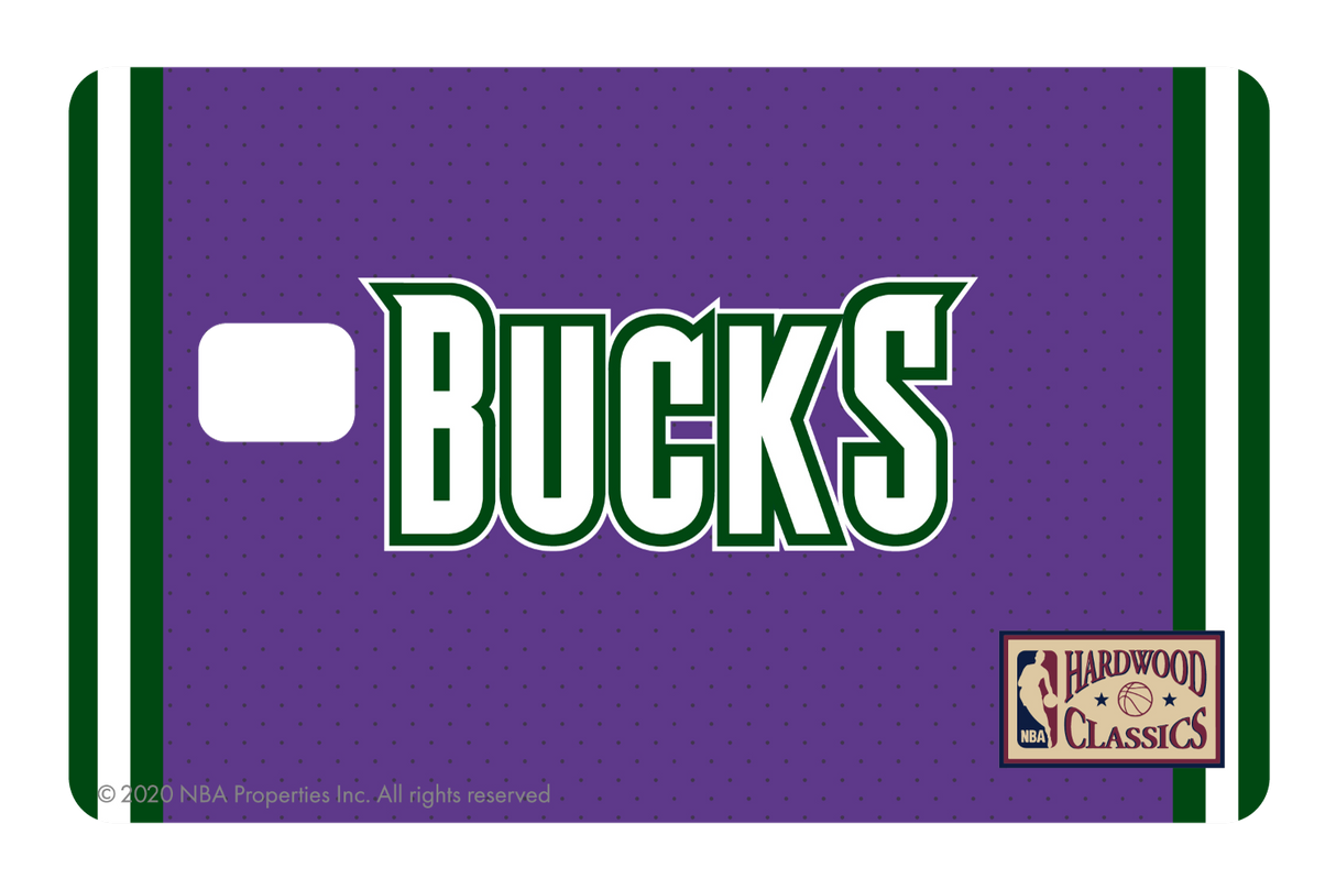 Milwaukee Bucks: Away Hardwood Classics - Card Covers - NBALAB - CUCU Covers