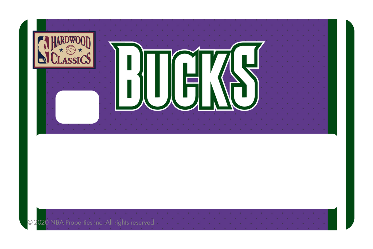 Milwaukee Bucks: Away Hardwood Classics - Card Covers - NBALAB - CUCU Covers