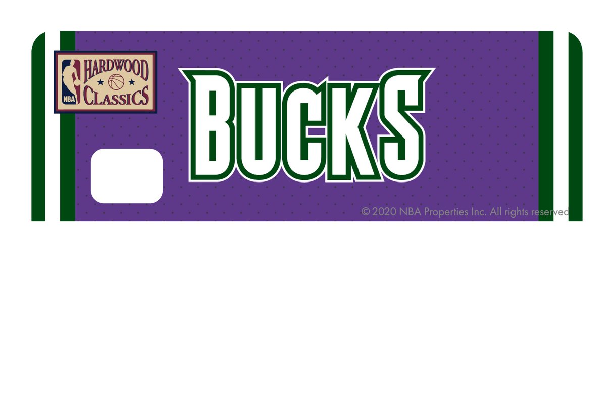 Milwaukee Bucks: Away Hardwood Classics - Card Covers - NBALAB - CUCU Covers