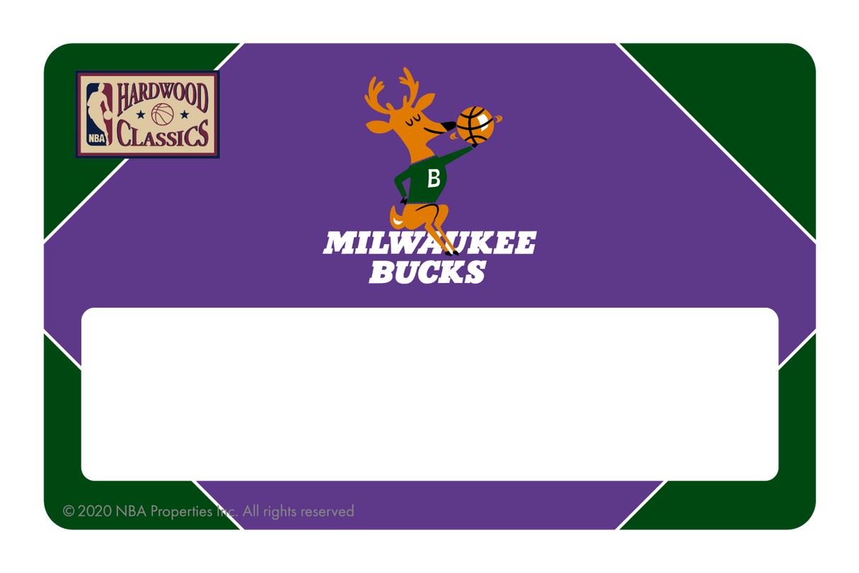 Milwaukee Bucks: Throwback Hardwood Classics - Card Covers - NBALAB - CUCU Covers