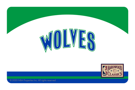 Minnesota Timberwolves: Home Warmups Hardwood Classics - Card Covers - NBALAB - CUCU Covers