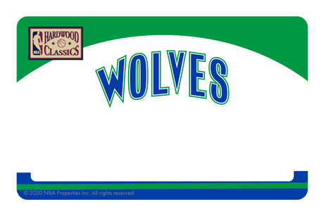 Minnesota Timberwolves: Home Warmups Hardwood Classics - Card Covers - NBALAB - CUCU Covers