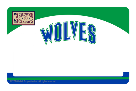 Minnesota Timberwolves: Home Warmups Hardwood Classics - Card Covers - NBALAB - CUCU Covers