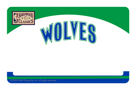 Minnesota Timberwolves: Home Warmups Hardwood Classics - Card Covers - NBALAB - CUCU Covers