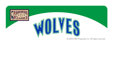 Minnesota Timberwolves: Home Warmups Hardwood Classics - Card Covers - NBALAB - CUCU Covers