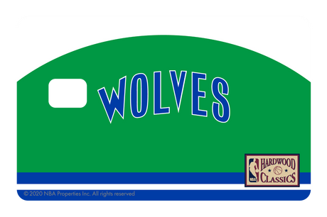 Minnesota Timberwolves: Away Warmups Hardwood Classics - Card Covers - NBALAB - CUCU Covers