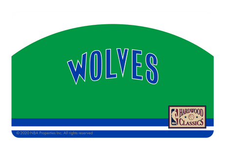 Minnesota Timberwolves: Away Warmups Hardwood Classics - Card Covers - NBALAB - CUCU Covers