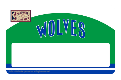 Minnesota Timberwolves: Away Warmups Hardwood Classics - Card Covers - NBALAB - CUCU Covers