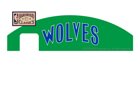 Minnesota Timberwolves: Away Warmups Hardwood Classics - Card Covers - NBALAB - CUCU Covers