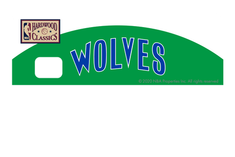 Minnesota Timberwolves: Away Warmups Hardwood Classics - Card Covers - NBALAB - CUCU Covers