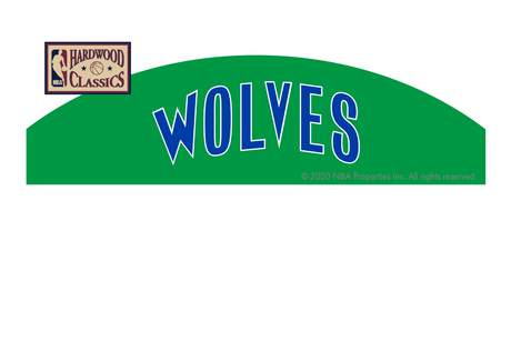 Minnesota Timberwolves: Away Warmups Hardwood Classics - Card Covers - NBALAB - CUCU Covers