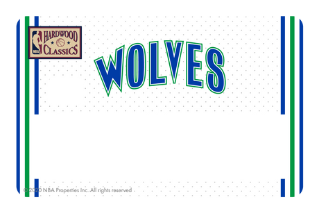 Minnesota Timberwolves: Home Hardwood Classics - Card Covers - NBALAB - CUCU Covers