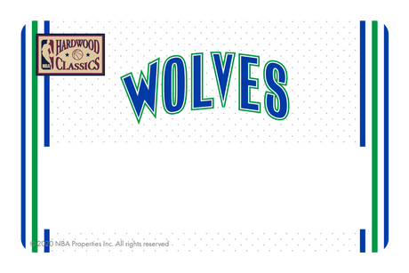 Minnesota Timberwolves: Home Hardwood Classics - Card Covers - NBALAB - CUCU Covers