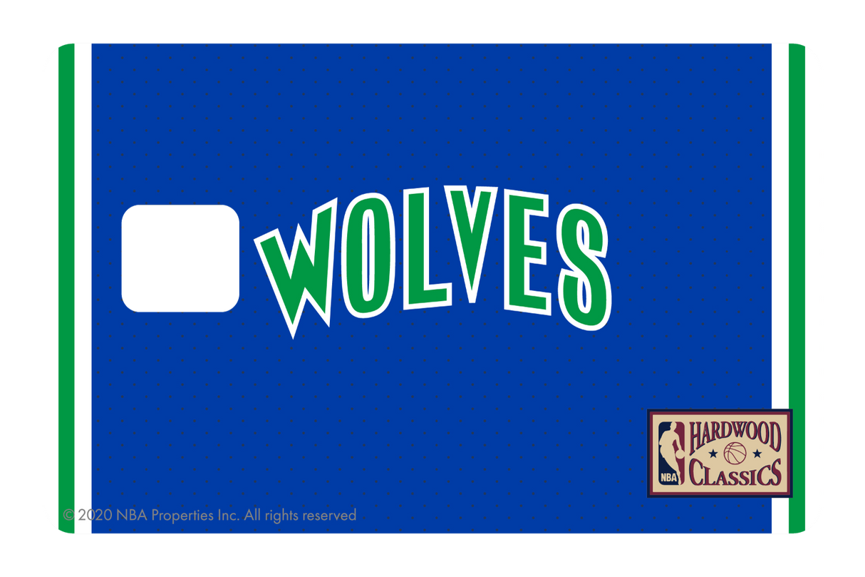 Minnesota Timberwolves: Away Hardwood Classics - Card Covers - NBALAB - CUCU Covers