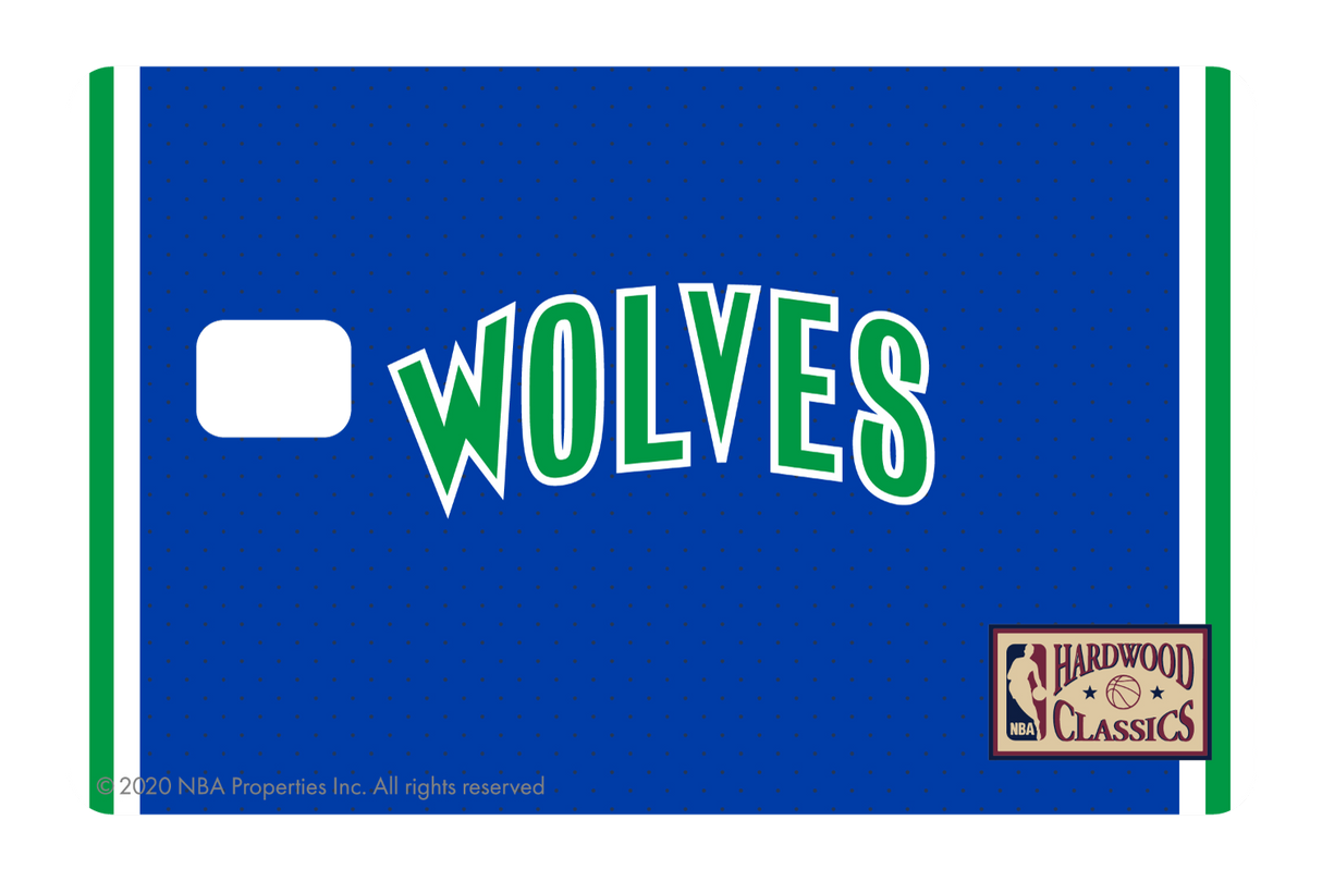 Minnesota Timberwolves: Away Hardwood Classics - Card Covers - NBALAB - CUCU Covers