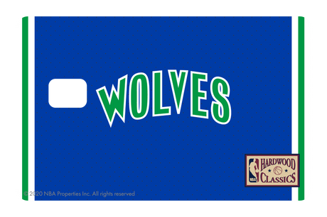 Minnesota Timberwolves: Away Hardwood Classics - Card Covers - NBALAB - CUCU Covers